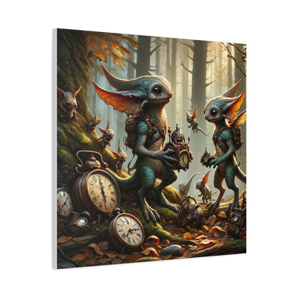 Canvas | Mat | Steampunk Feeën | Boswachters