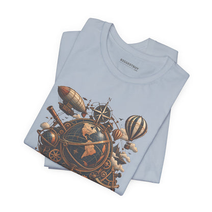 Steampunk Globe - Classic Jersey Tee