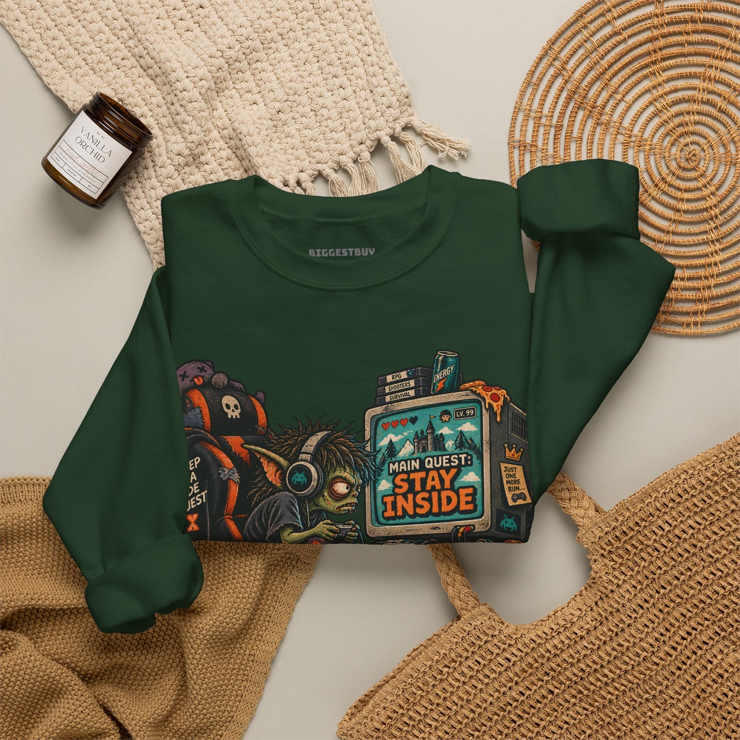 Indoor Quest - Crewneck Sweatshirt