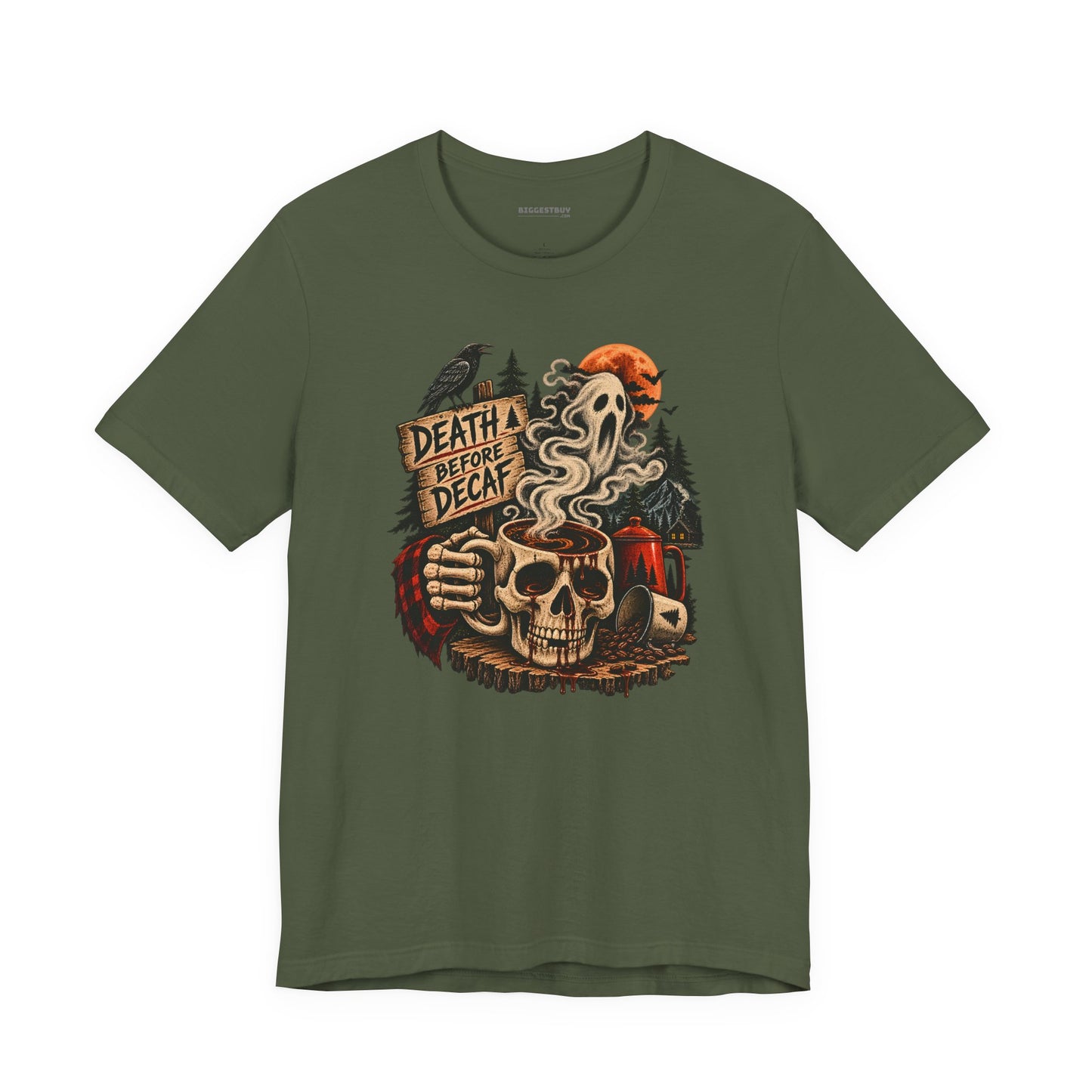 Death Decaf - Classic Jersey Tee