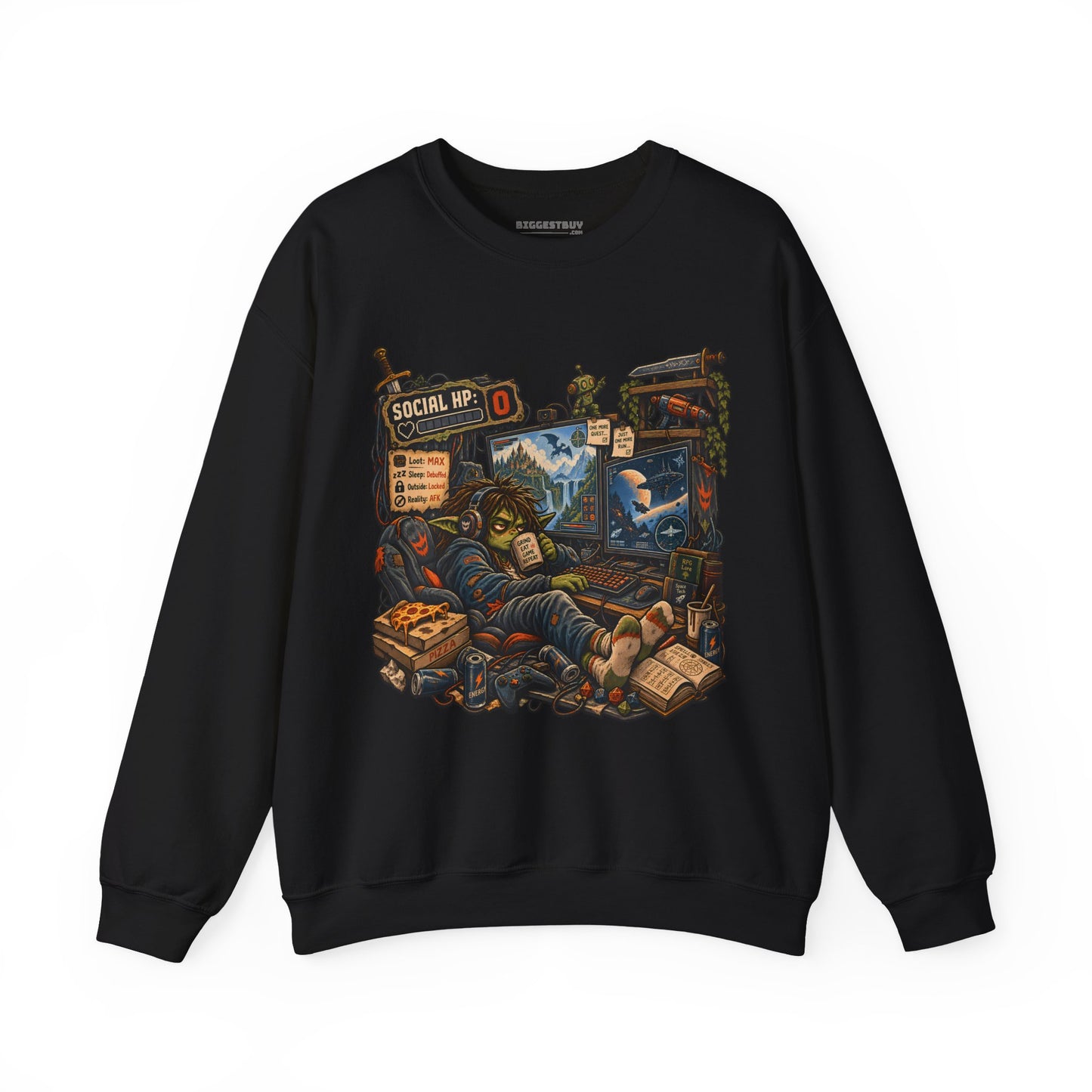 Social Zero - Crewneck Sweatshirt