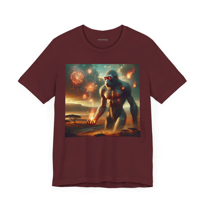 T-shirt | Unisex | Jersey T-shirt | Korte mouw | Oeroud Titan | Vuurmythologie | Kolossus