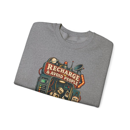 Social Recharge - Crewneck Sweatshirt