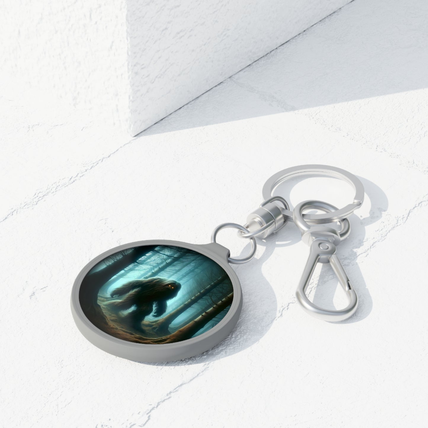 Round Keychain