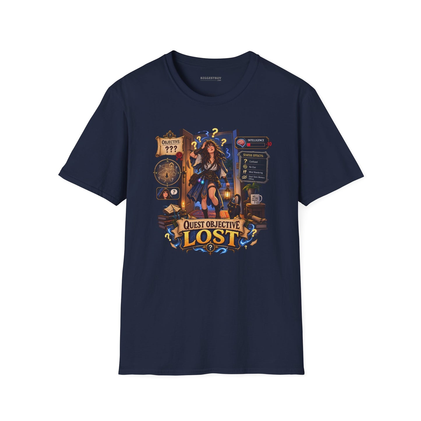 Quest Lost - Softstyle T-Shirt