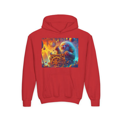Bluza dresowa | Młodzieżowa | Z kapturem | Gruba mieszanka | Mitologia Arktyczna | Mechanik Lodu