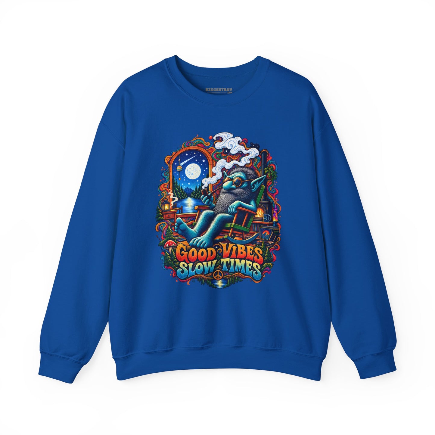 Slow Vibes - Crewneck Sweatshirt