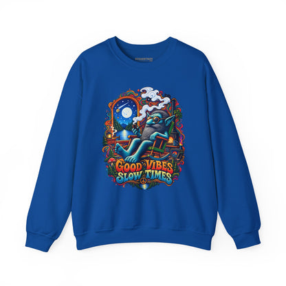 Slow Vibes - Crewneck Sweatshirt