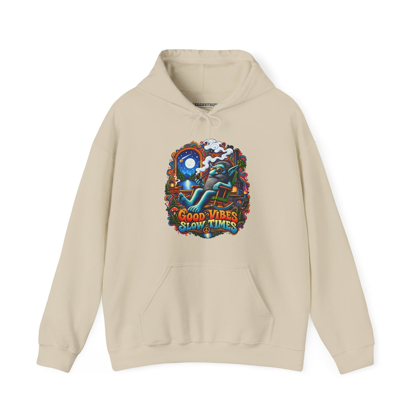 Slow Vibes - Pullover Hoodie