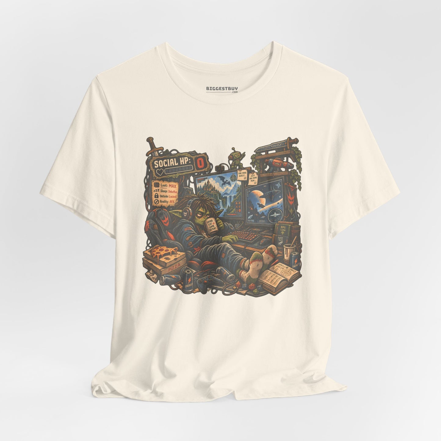 Social Zero - Classic Jersey Tee