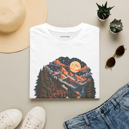 Midnight Rails - Softstyle T-Shirt