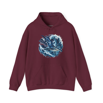 Oceanic Roar - Pullover Hoodie