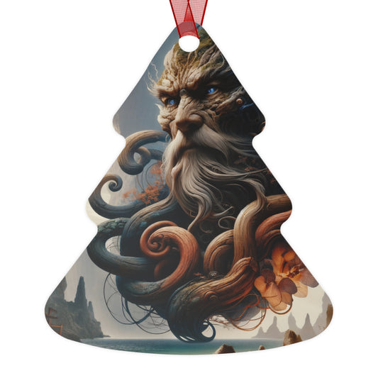 Ornamento | Metal | Mitologia Marinha | Deus do Mar