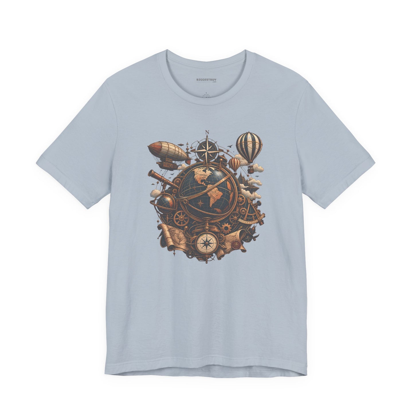 Steampunk Globe - Classic Jersey Tee
