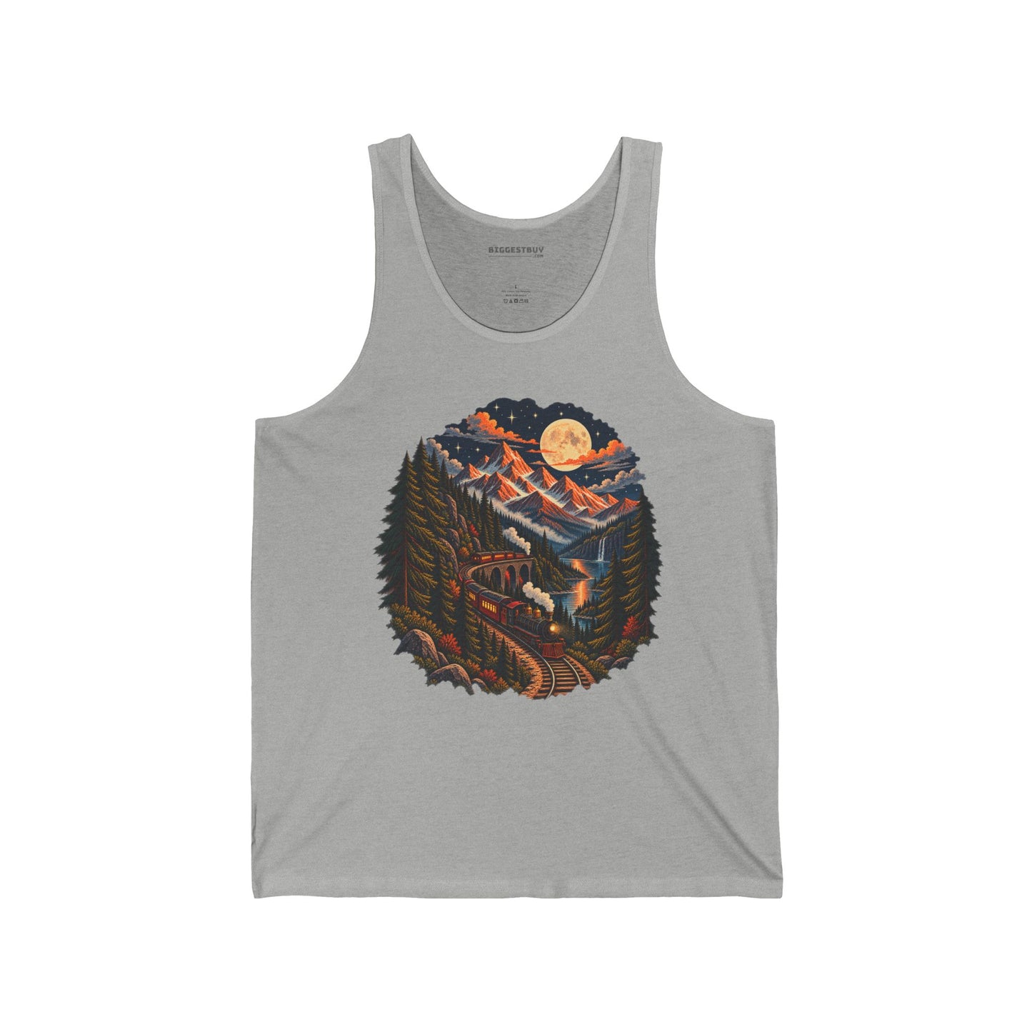 Midnight Rails - Jersey Tank Top