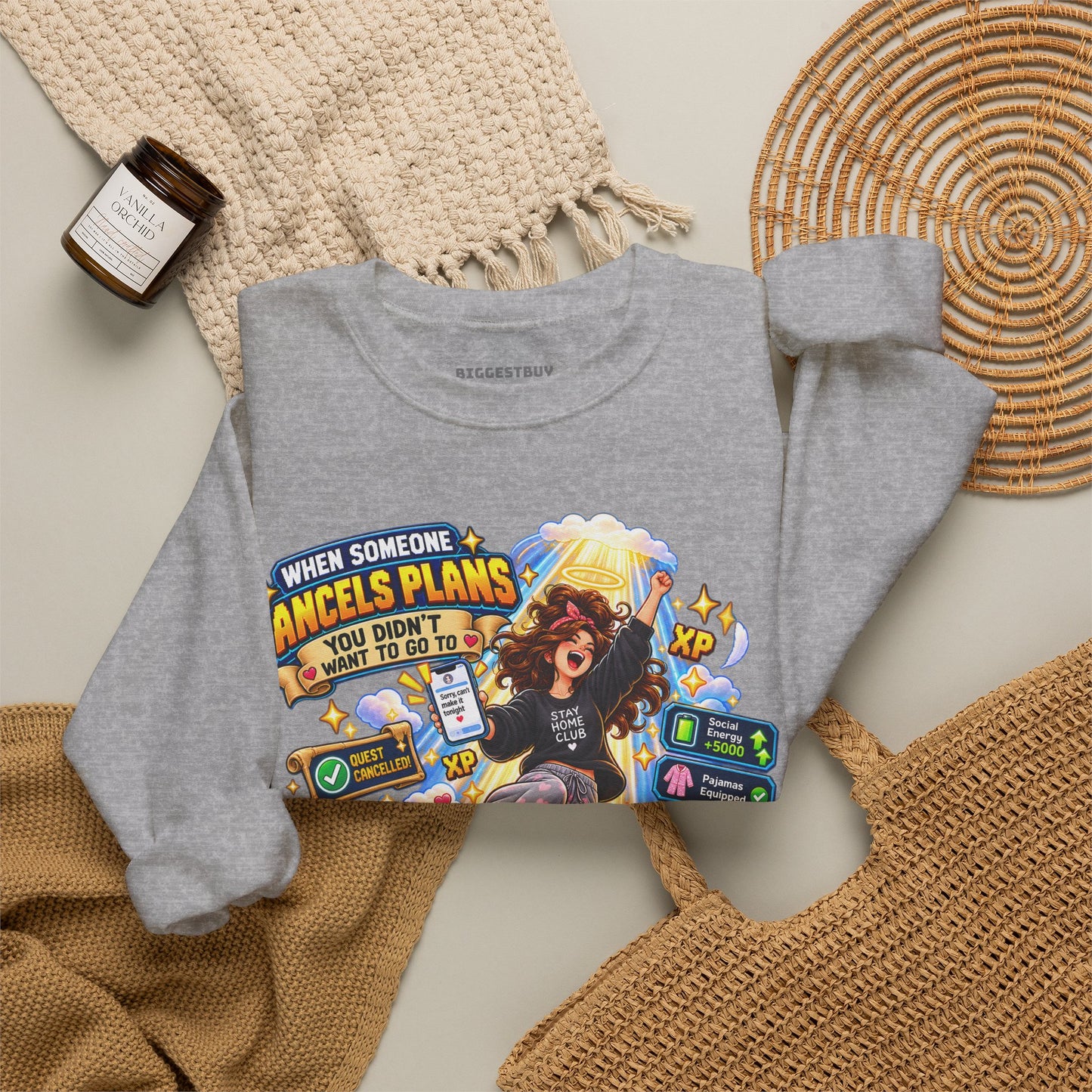 Pamphlet Punchline - Crewneck Sweatshirt