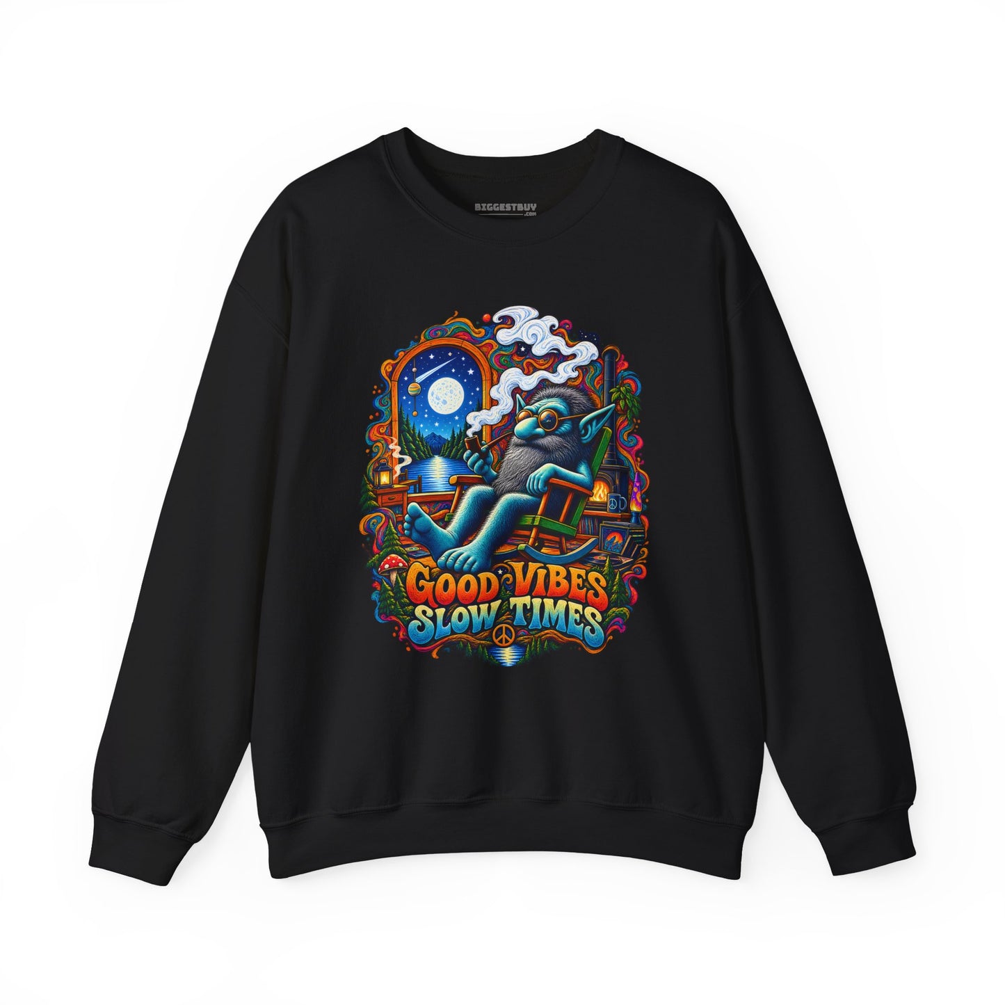 Slow Vibes - Crewneck Sweatshirt