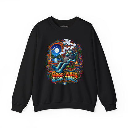 Slow Vibes - Crewneck Sweatshirt