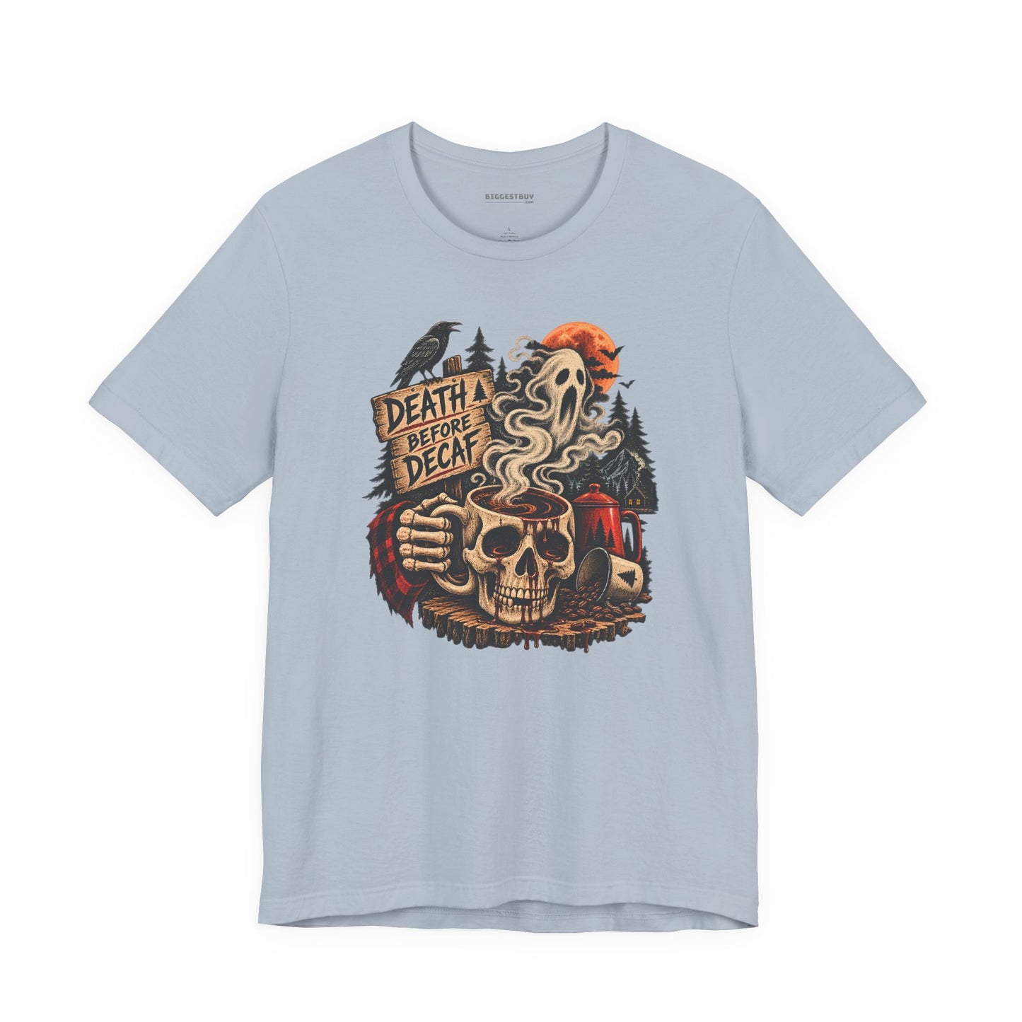 Death Decaf - Classic Jersey Tee