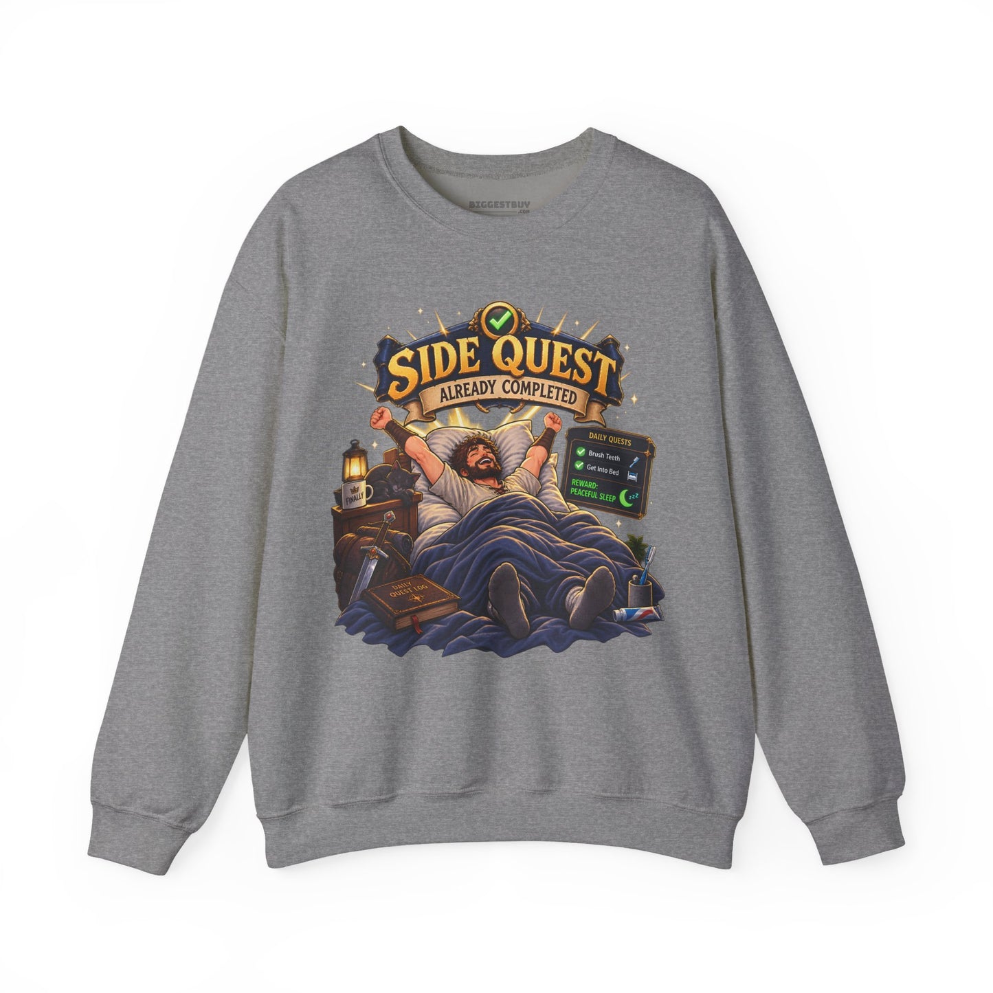 Quest Slumber - Crewneck Sweatshirt
