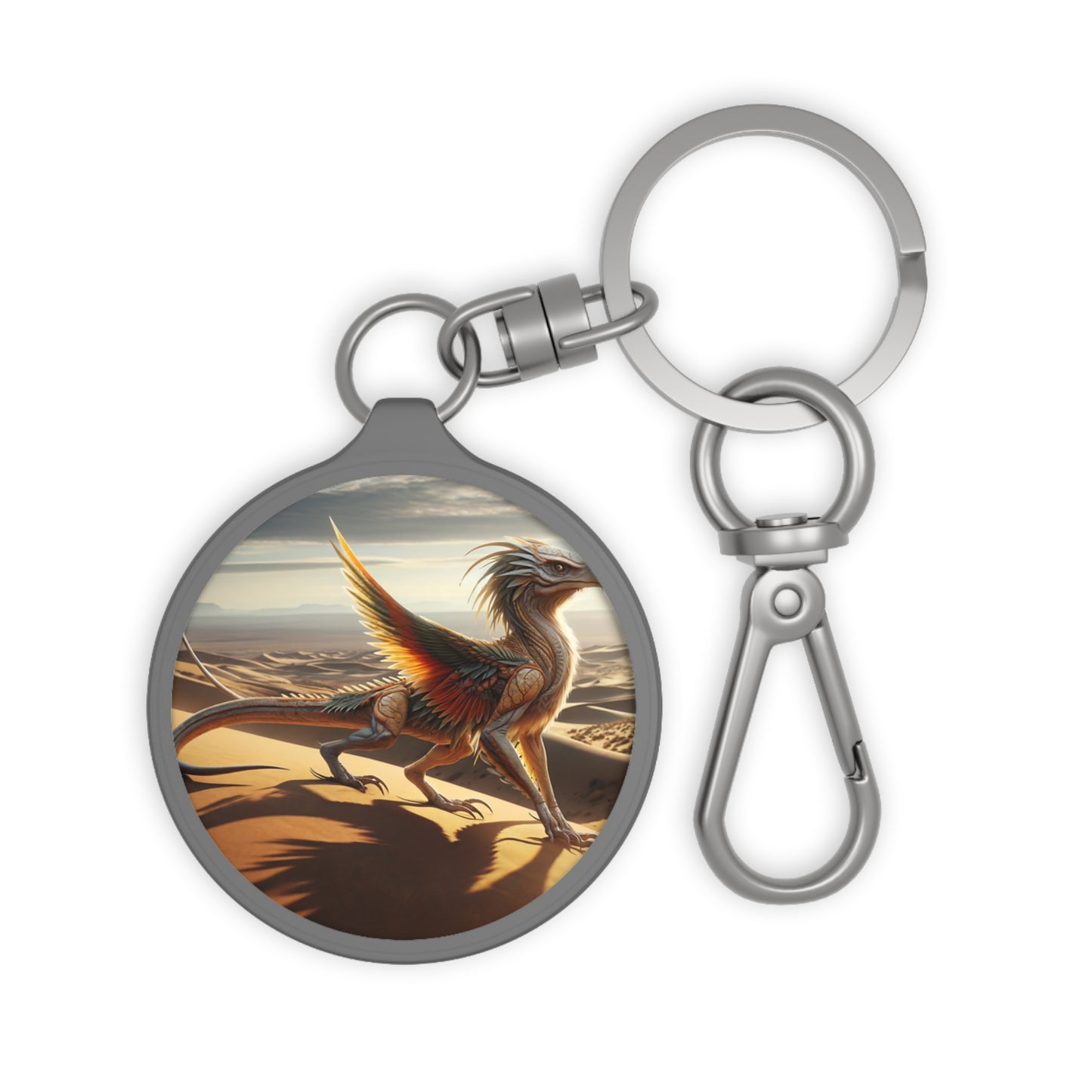 Round Keychain