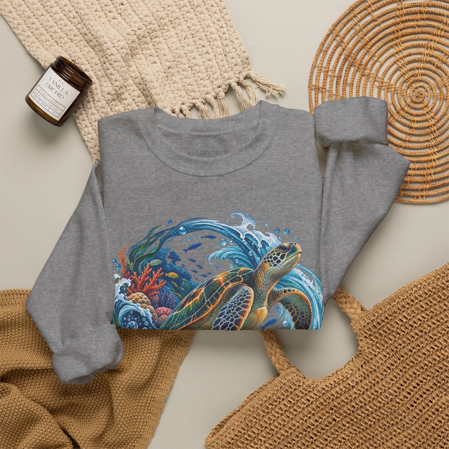 Sea Serenade - Crewneck Sweatshirt