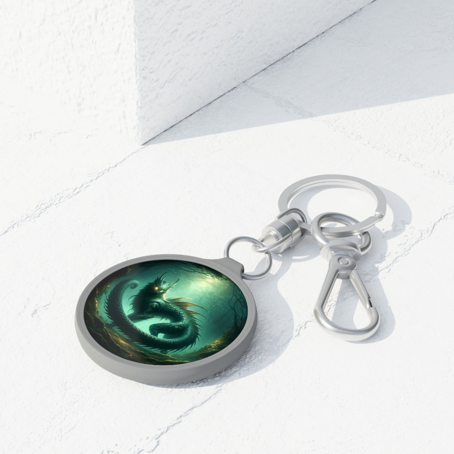 Round Keychain