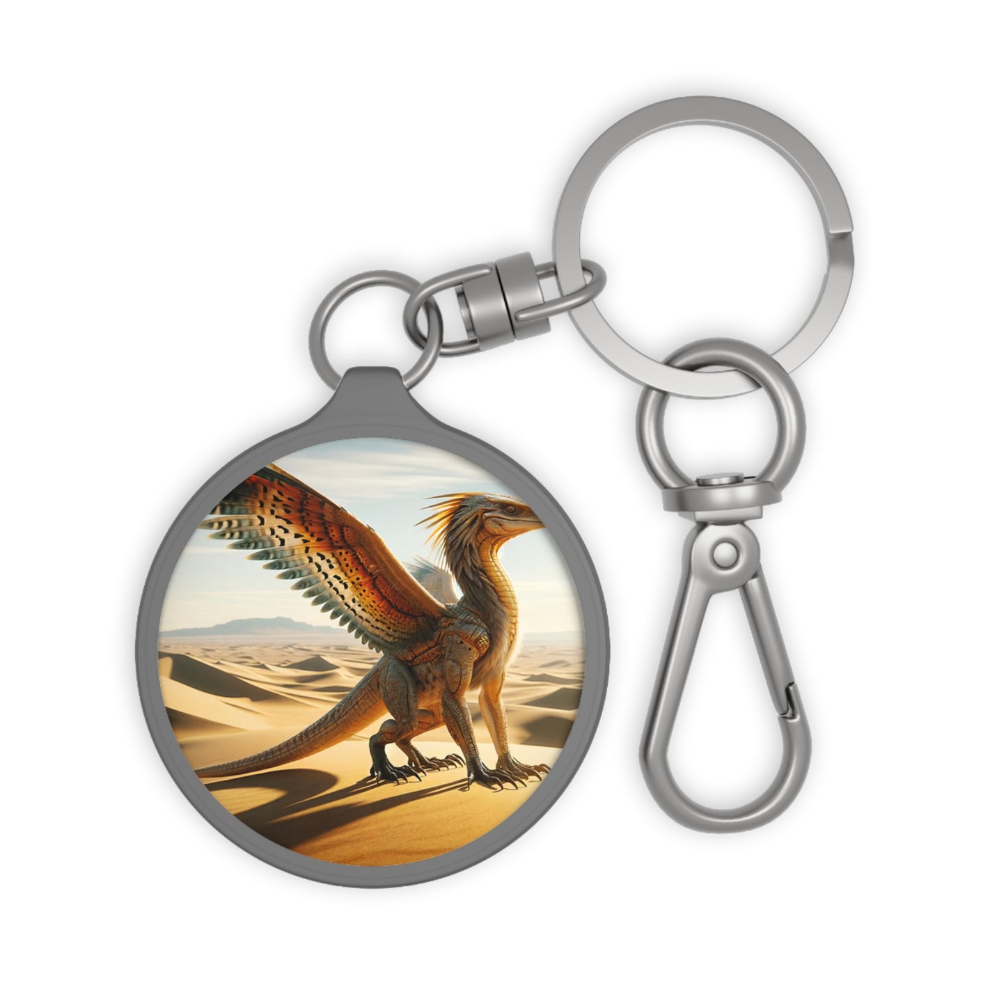 Round Keychain