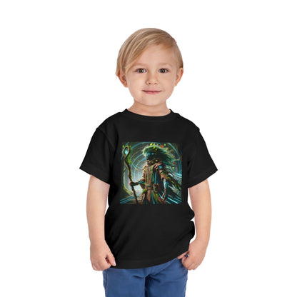 T-Shirt | Toddler Tee | Short Sleeve | Eco Fantasy | Forest Spirit Shaman