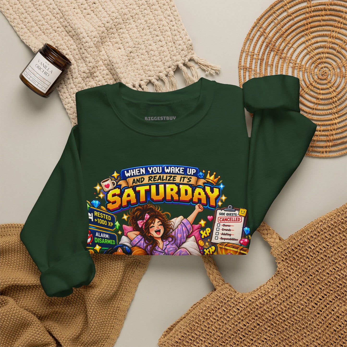Pajama Party - Crewneck Sweatshirt