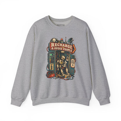 Social Recharge - Crewneck Sweatshirt