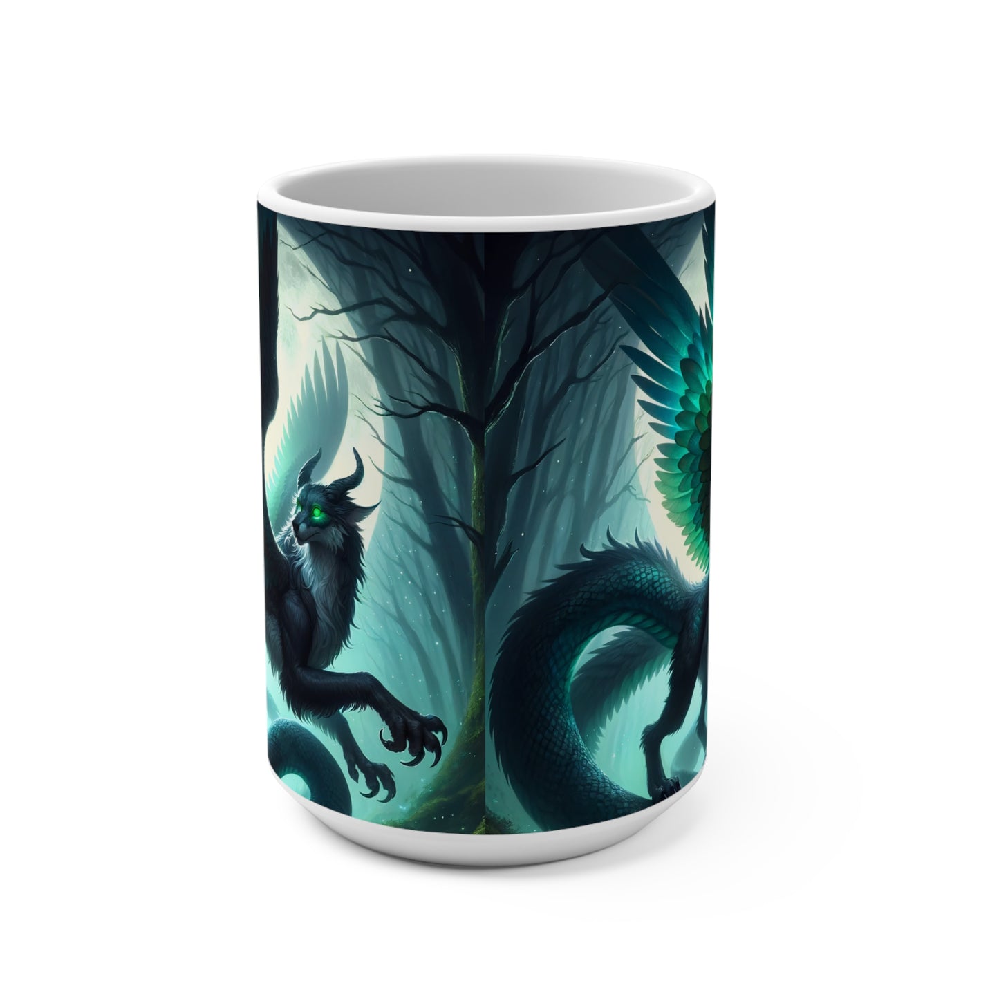 Tall Ceramic Mug