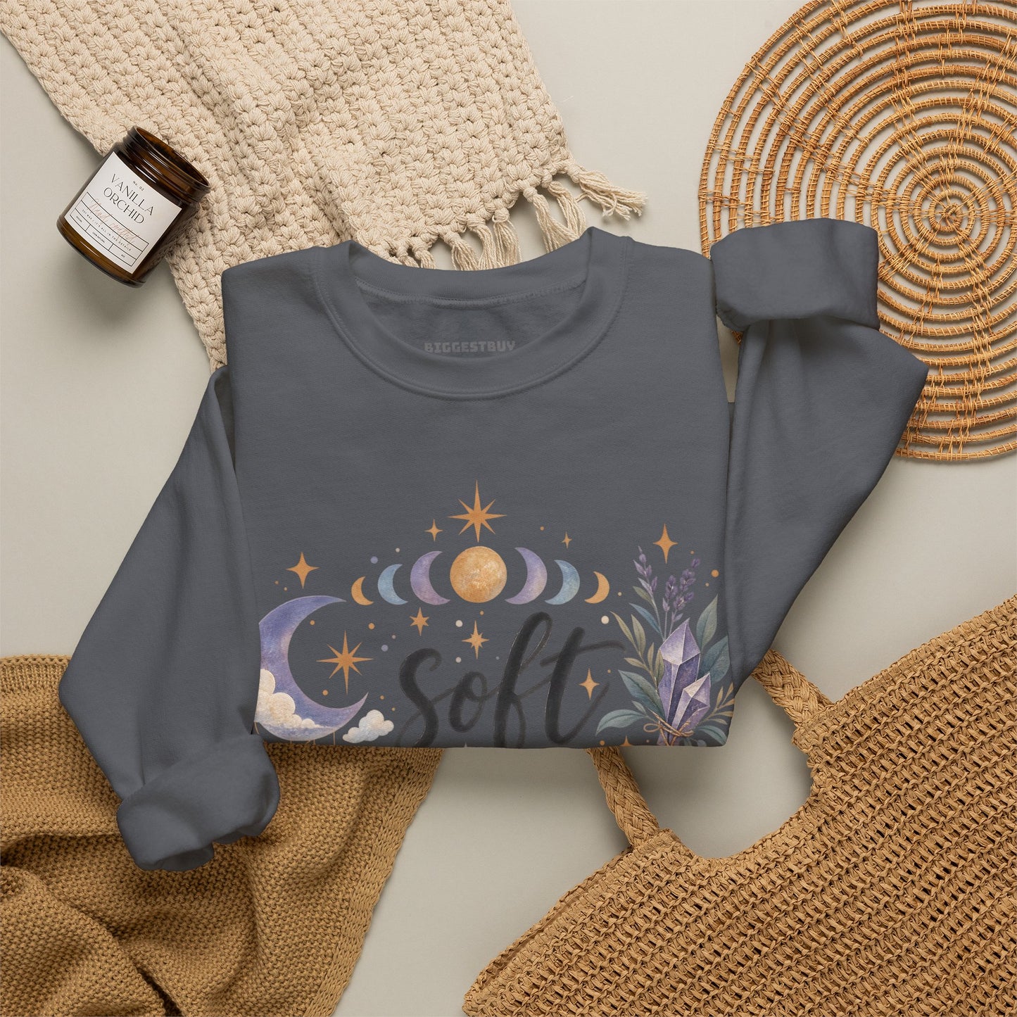 Softly Sparkling - Crewneck Sweatshirt