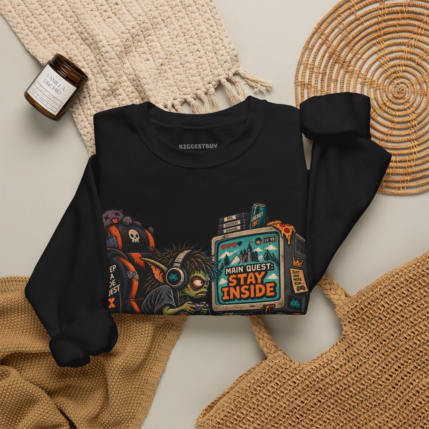 Indoor Quest - Crewneck Sweatshirt