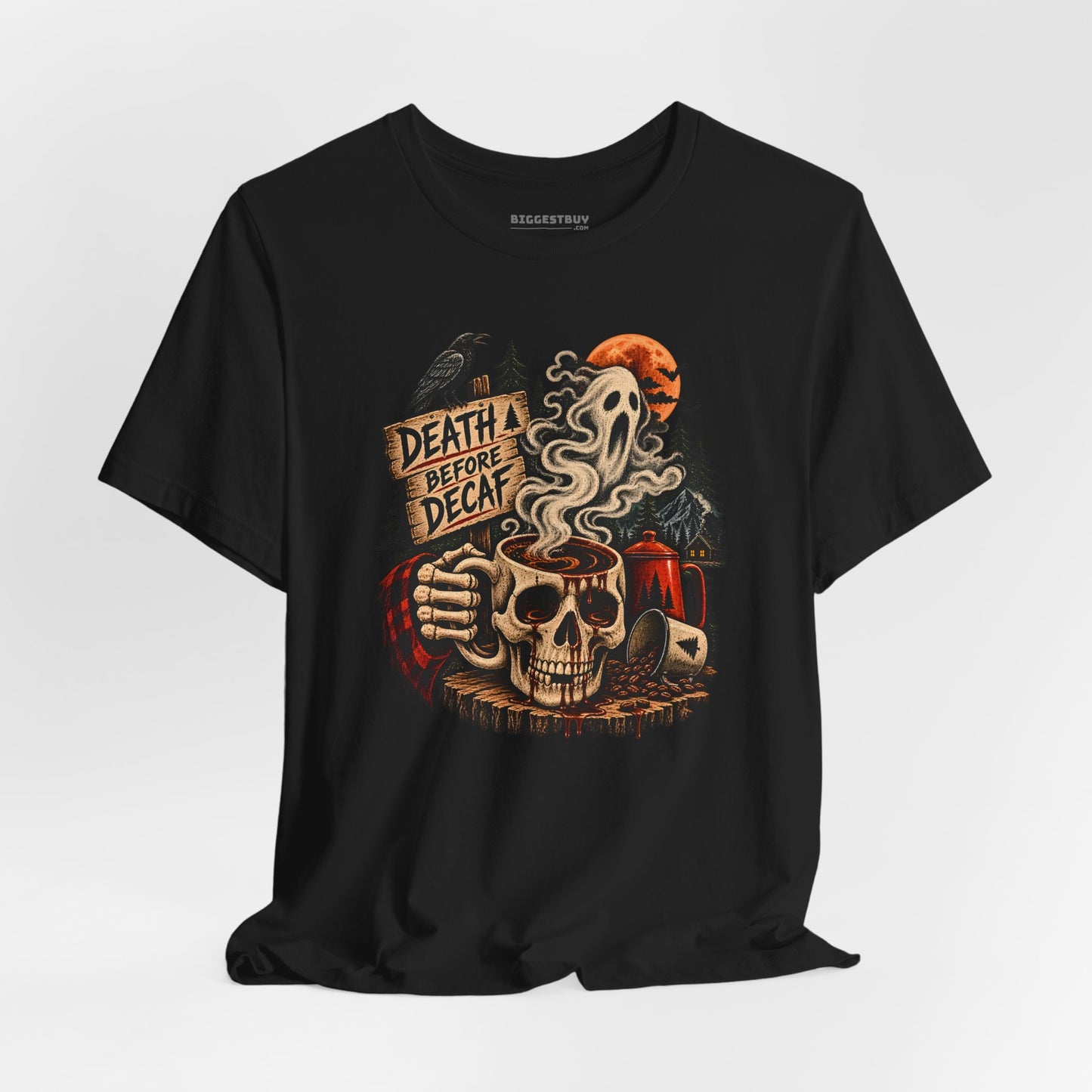 Death Decaf - Classic Jersey Tee