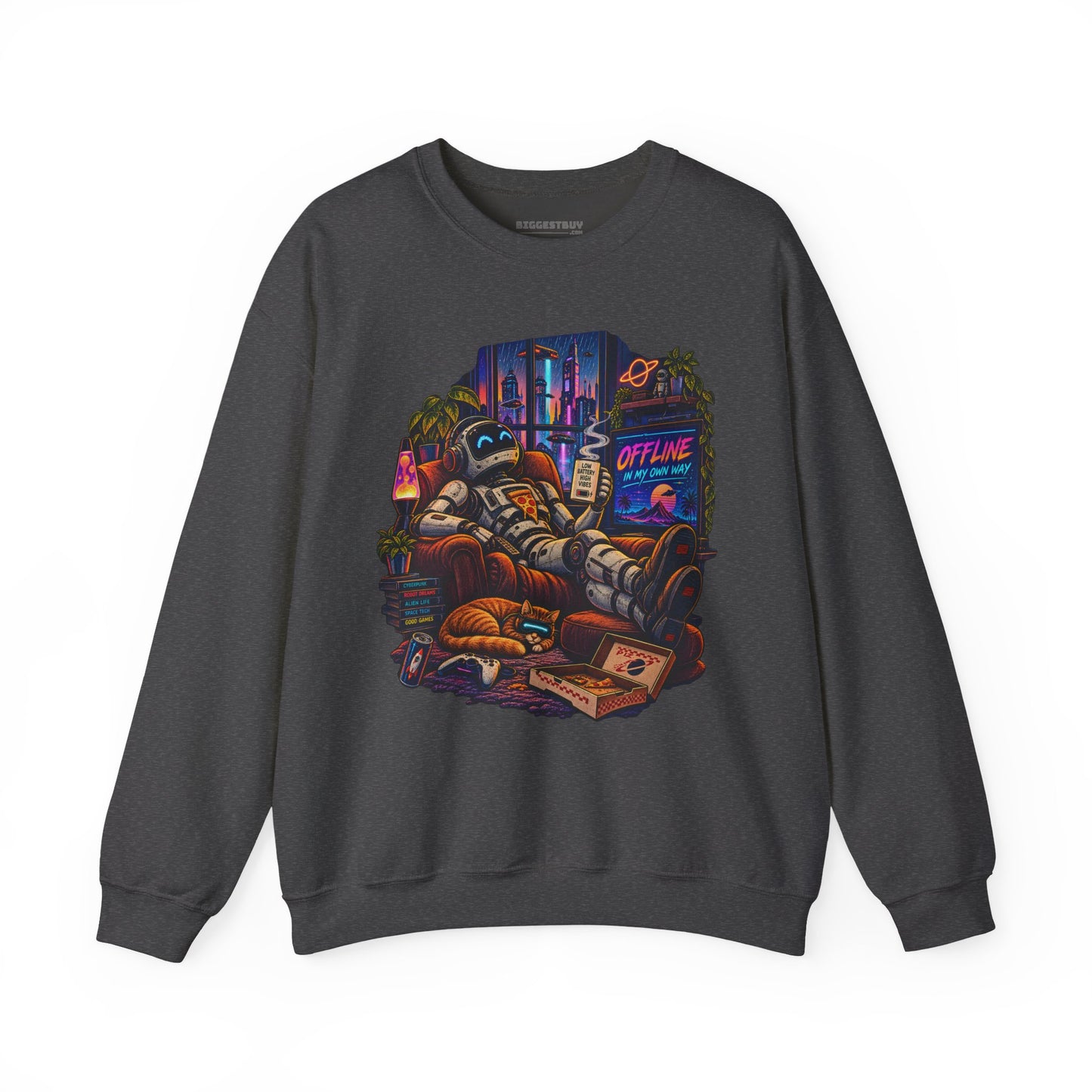 Offline Orbit - Crewneck Sweatshirt