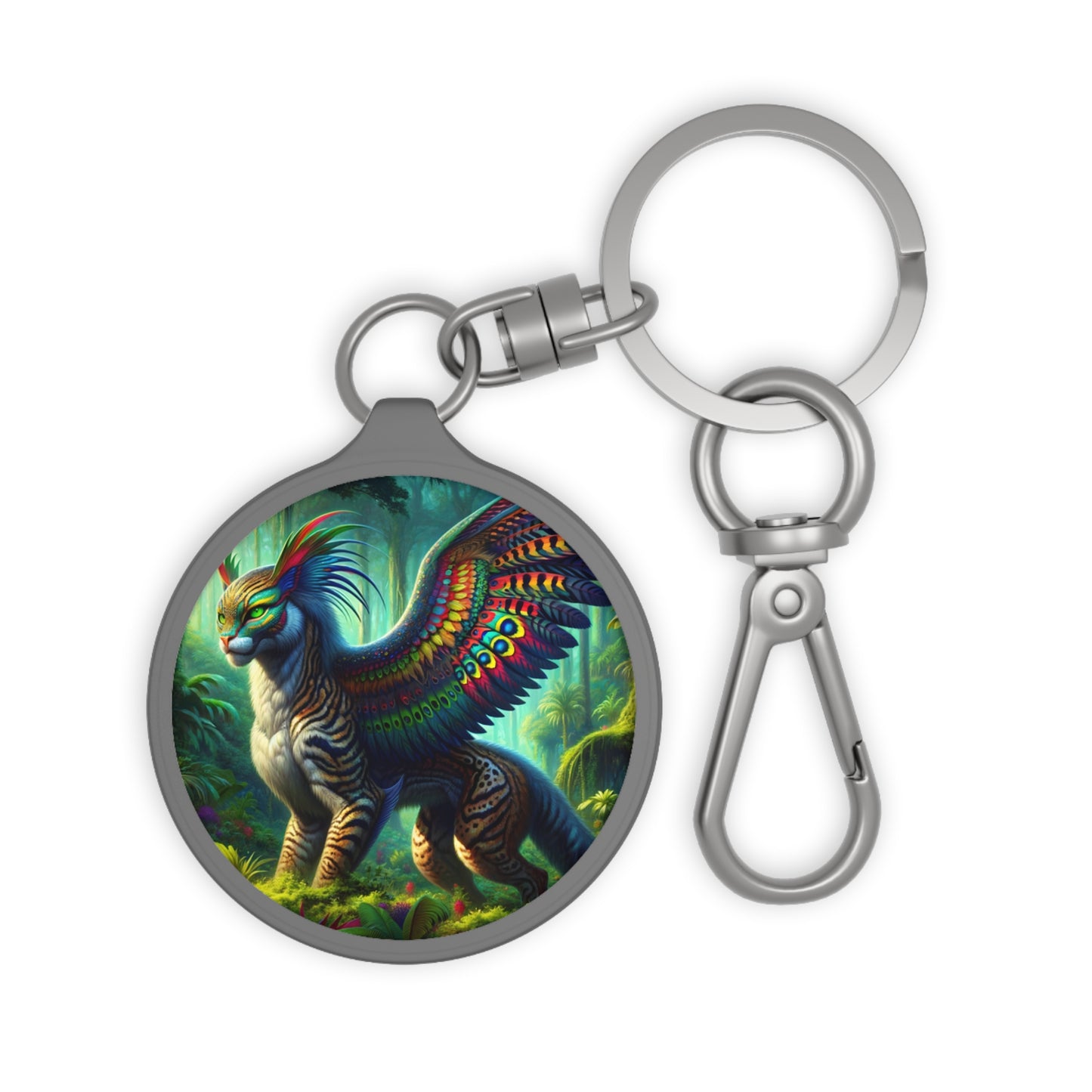 Round Keychain