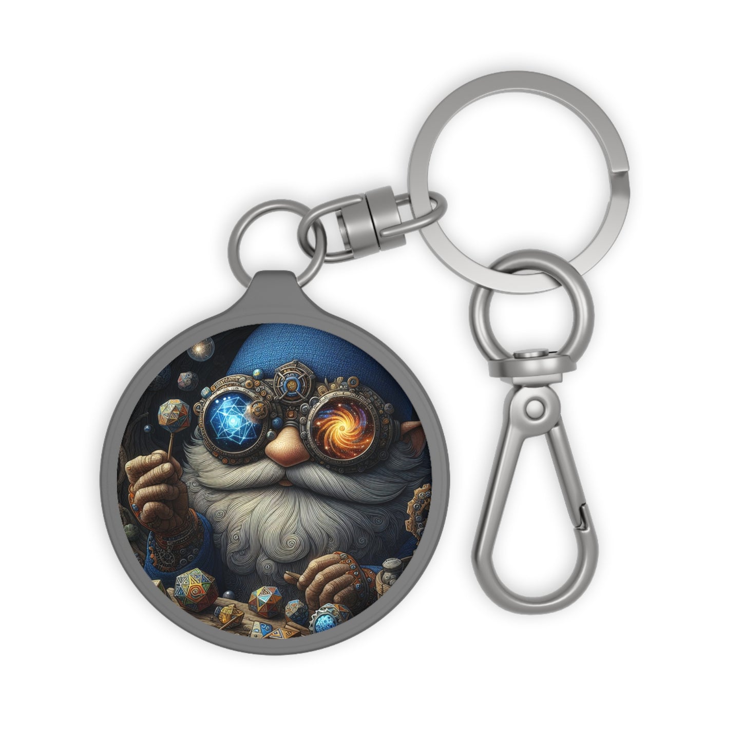 Round Keychain