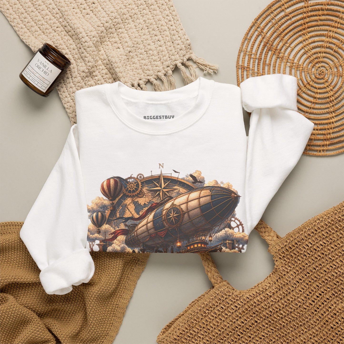 Skybound Voyager - Crewneck Sweatshirt
