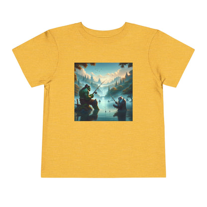 T-shirt | Peuter T-shirt | Korte mouw | Heldensage | Interraciale Vriendschap