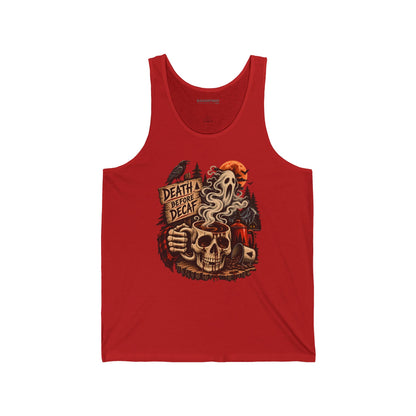 Death Decaf - Jersey Tank Top