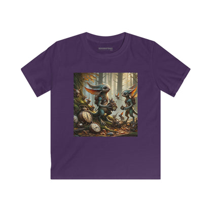Camiseta | Camiseta Infantil | Softstyle | Fantasia Celta | Pooka Steampunk | Criaturas