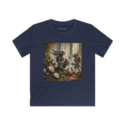 Camiseta | Camiseta Infantil | Softstyle | Fantasia Celta | Pooka Steampunk | Criaturas