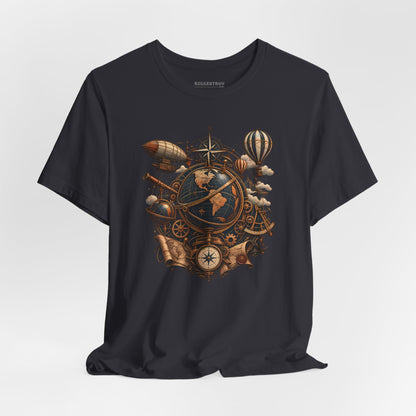 Steampunk Globe - Classic Jersey Tee