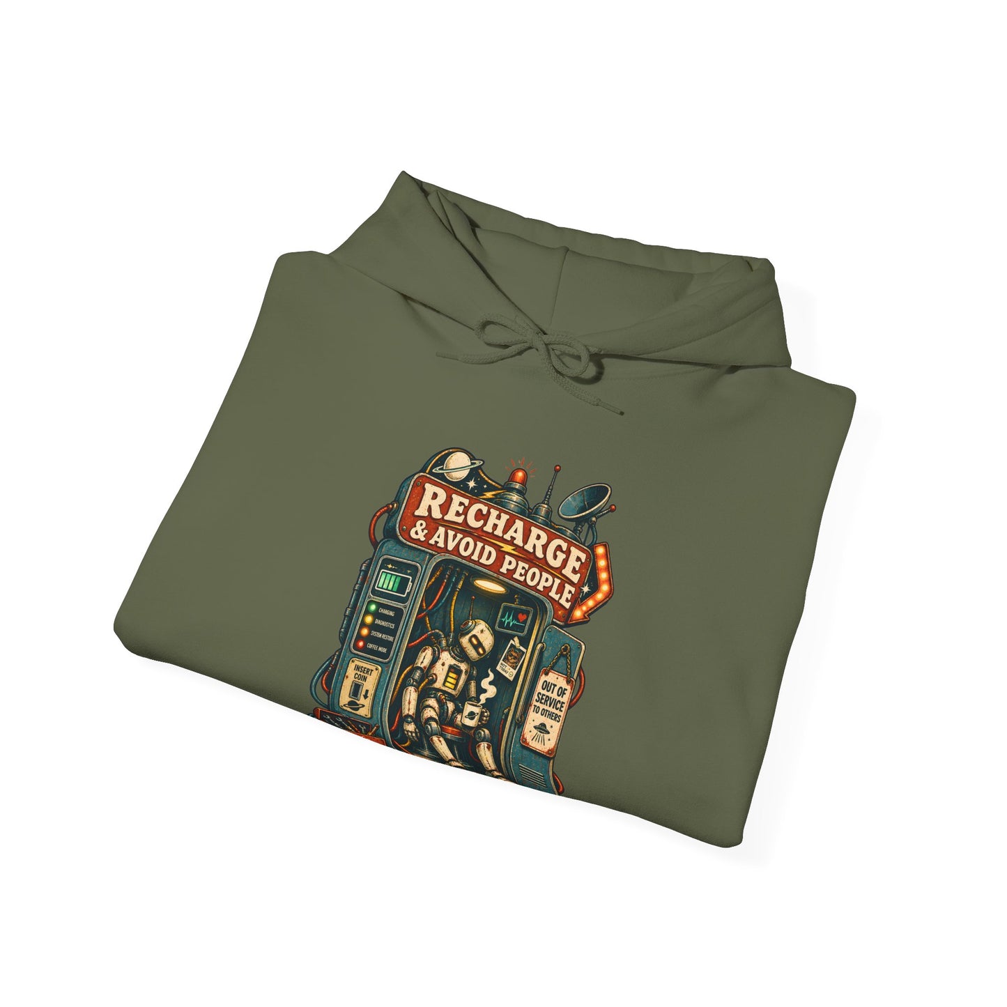 Social Recharge - Pullover Hoodie