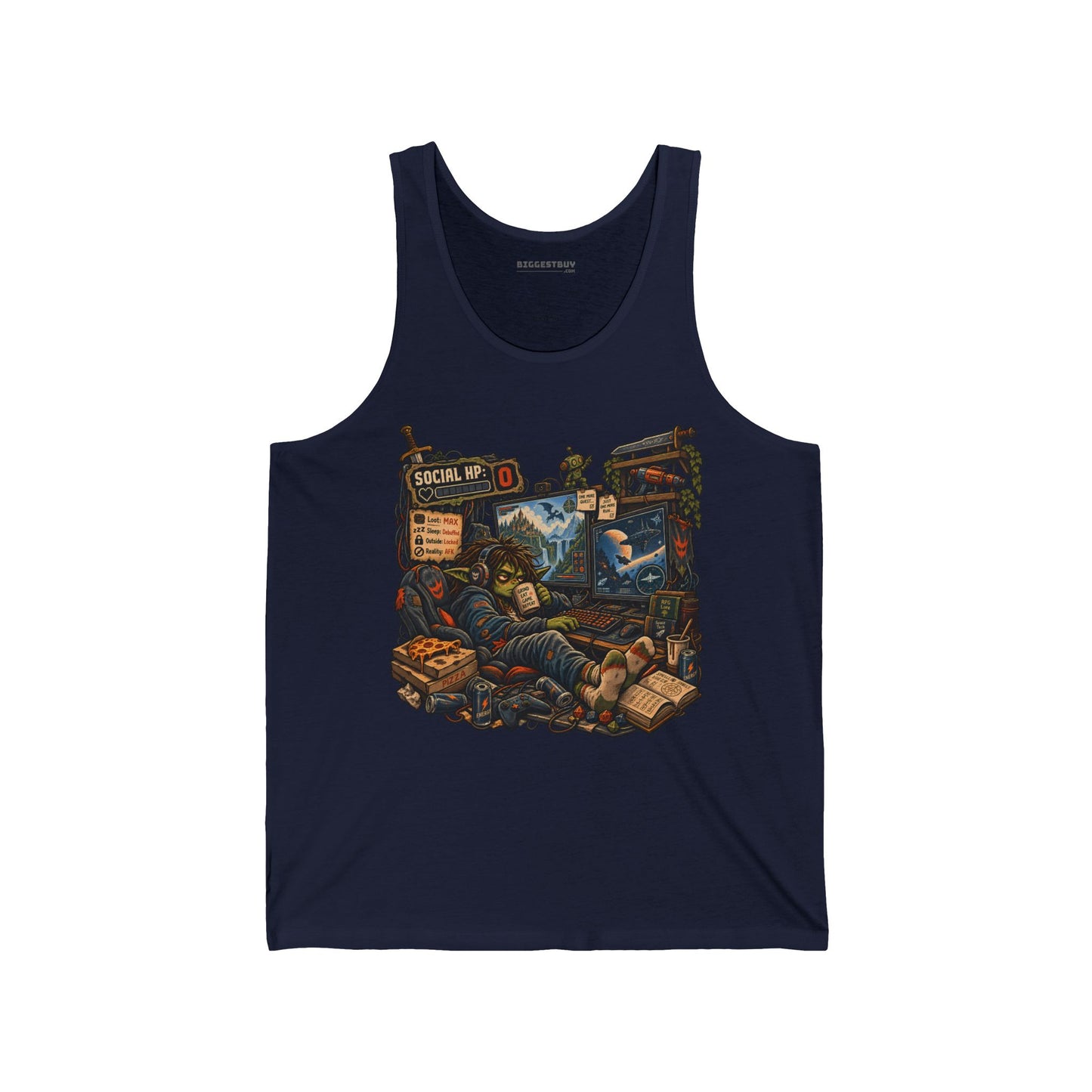 Social Zero - Jersey Tank Top