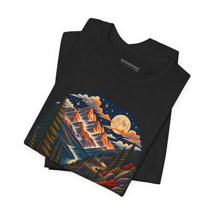 Moonlit Mountain - Classic Jersey Tee