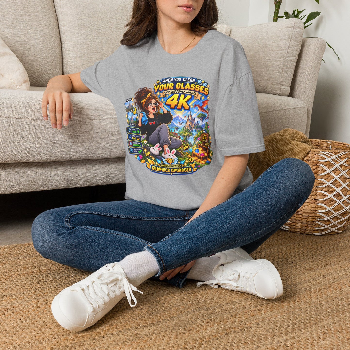Glasses Galaxy - Softstyle T-Shirt