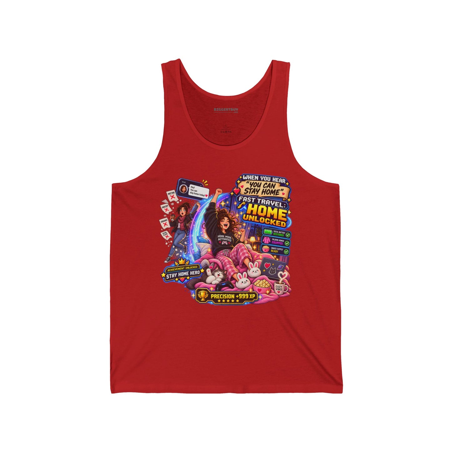 Quarantine Vibe - Jersey Tank Top