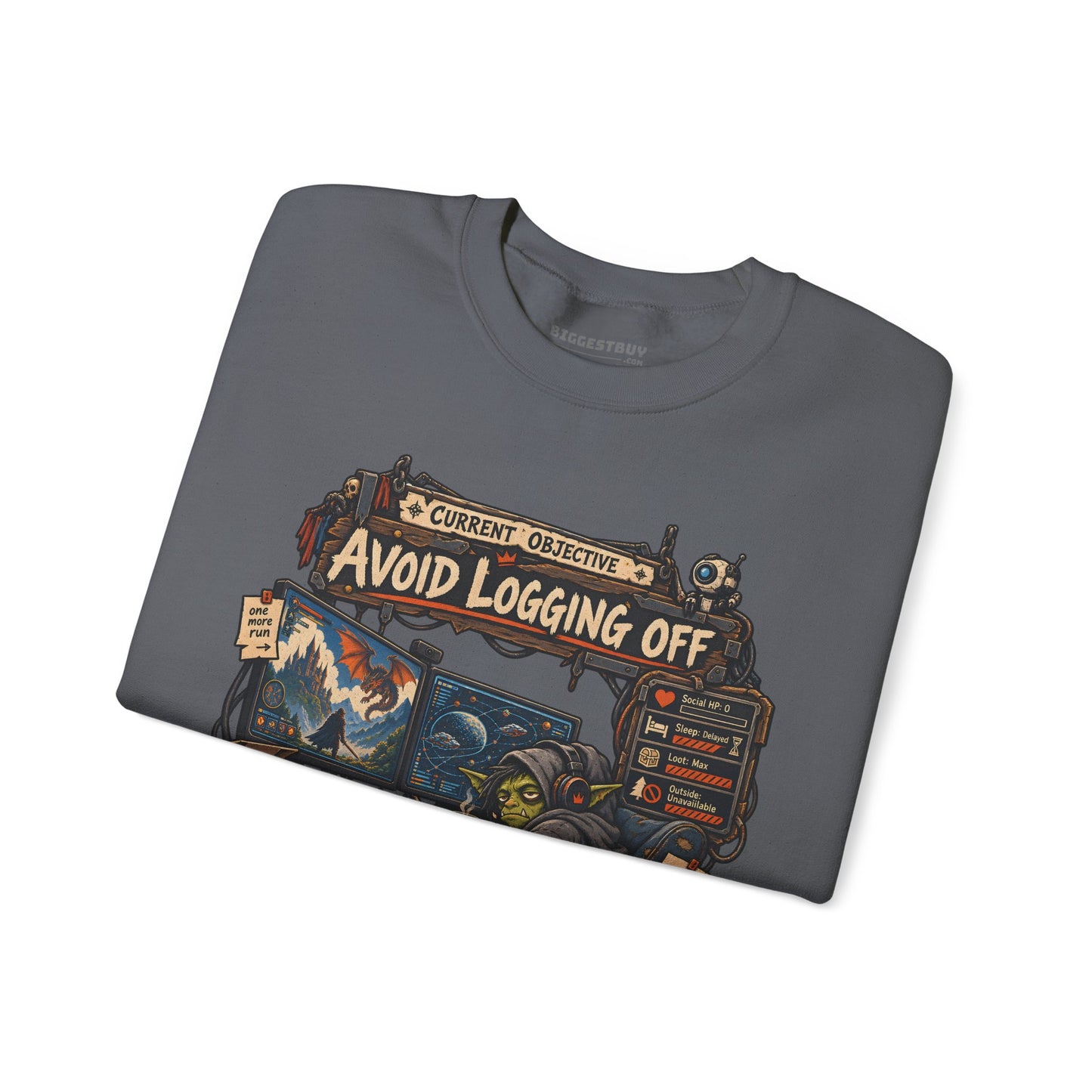 Logoff Dodge - Crewneck Sweatshirt